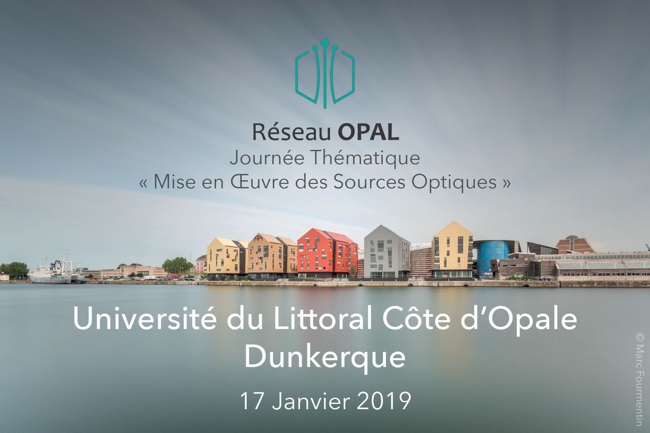 Journée thématique « Sources optiques » (inscription avant le 30 Novembre)