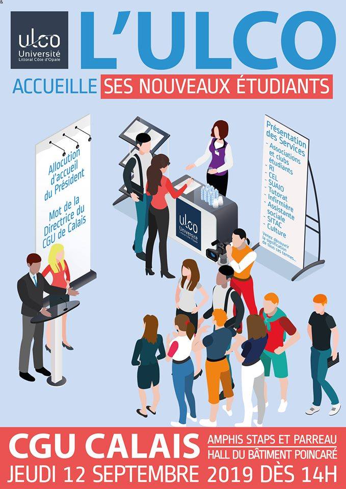 Accueil des nouveaux et nouvelles étudiant.e.s à Calais