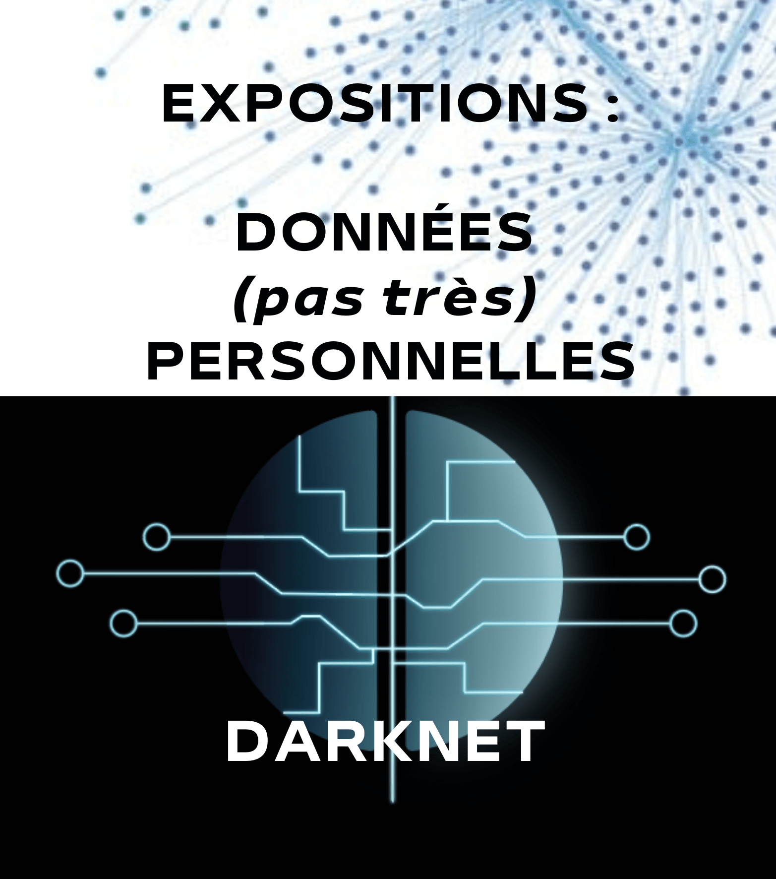 Expositions données personnelles +Darknet