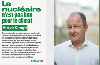 Le nucléaire, bon pour le climat ?