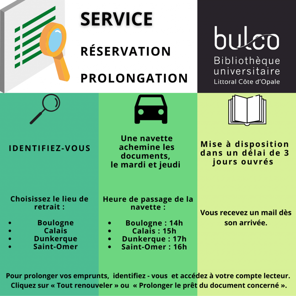 Visuel service réservation prolongation