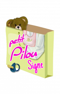 Logo petit pilou signe