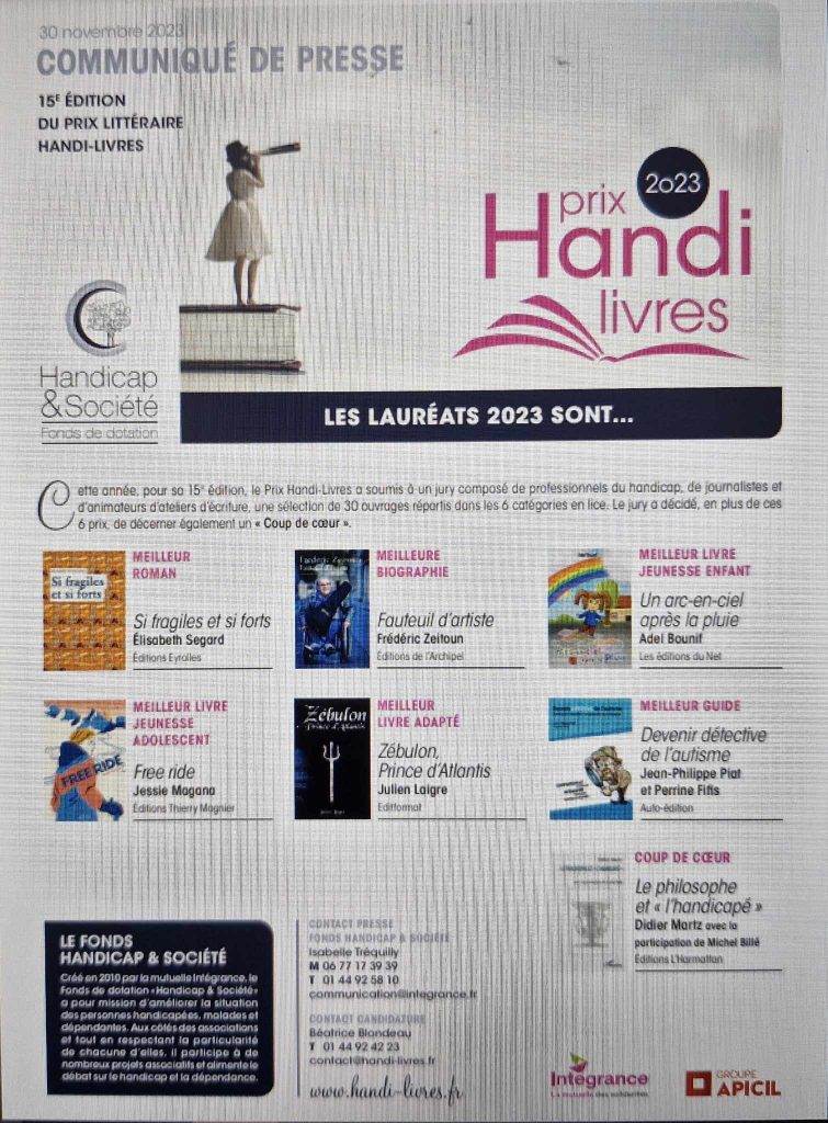 Affiche handi livres