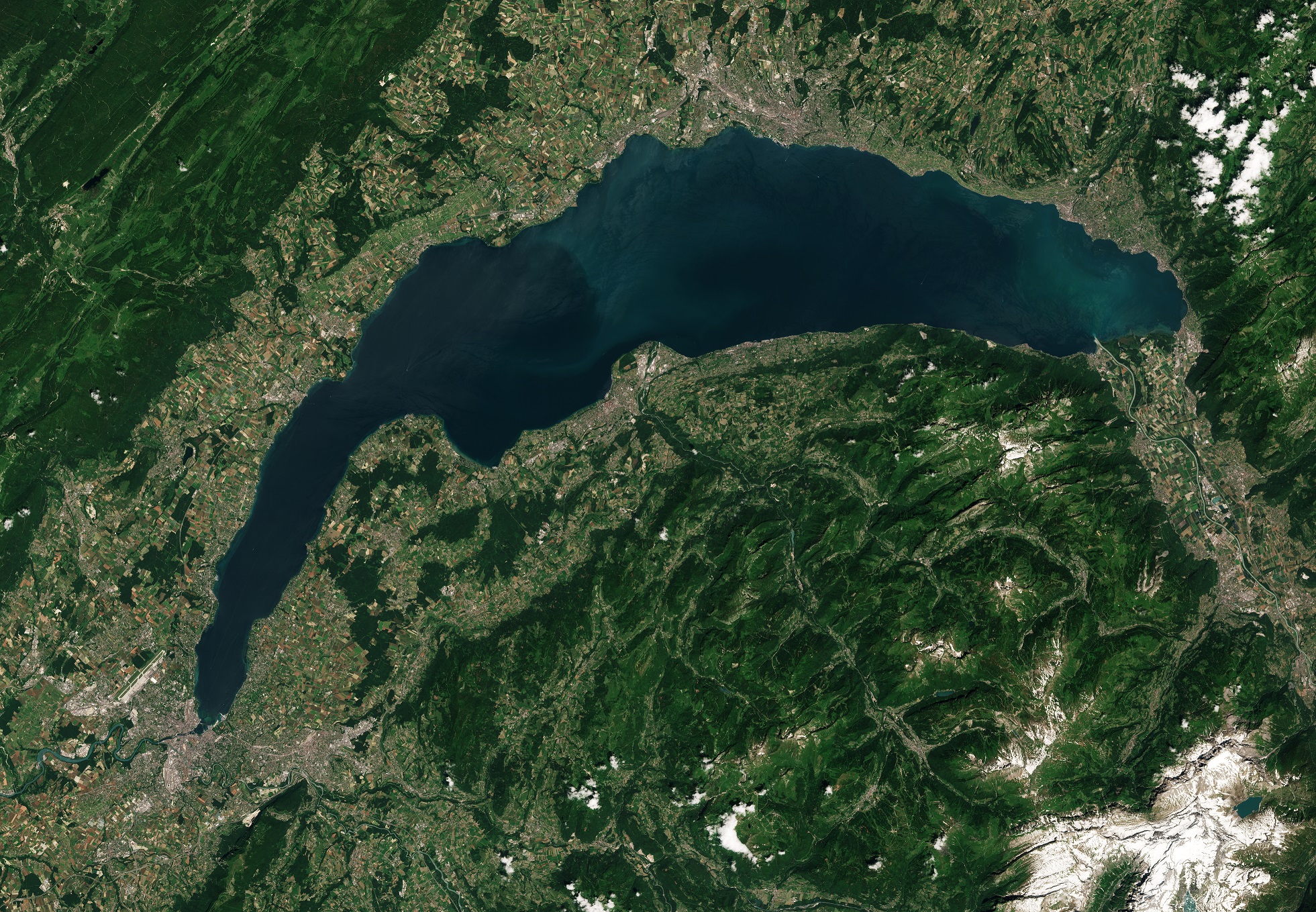 Réchauffement climatique : le lac Léman comme exemple critique